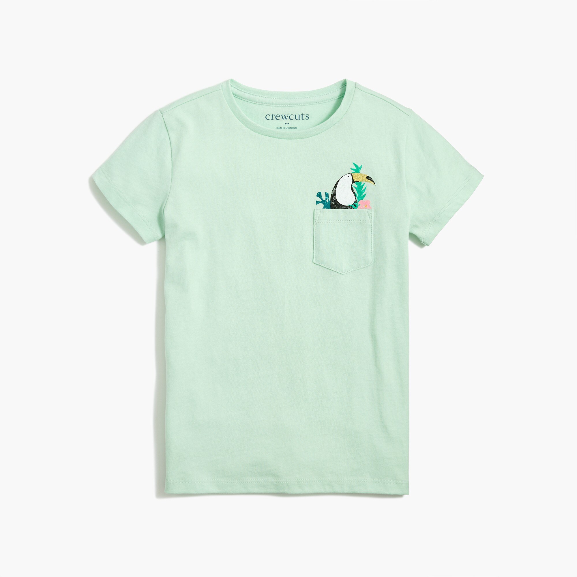 Girls' toucan graphic tee