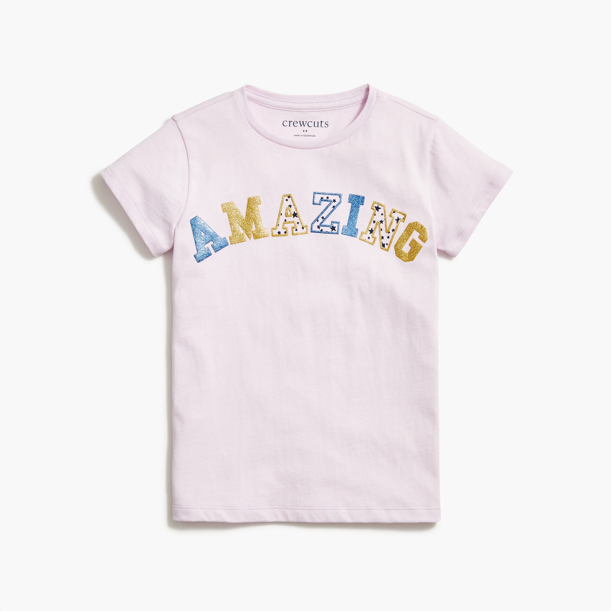 Girls' "amazing" graphic tee