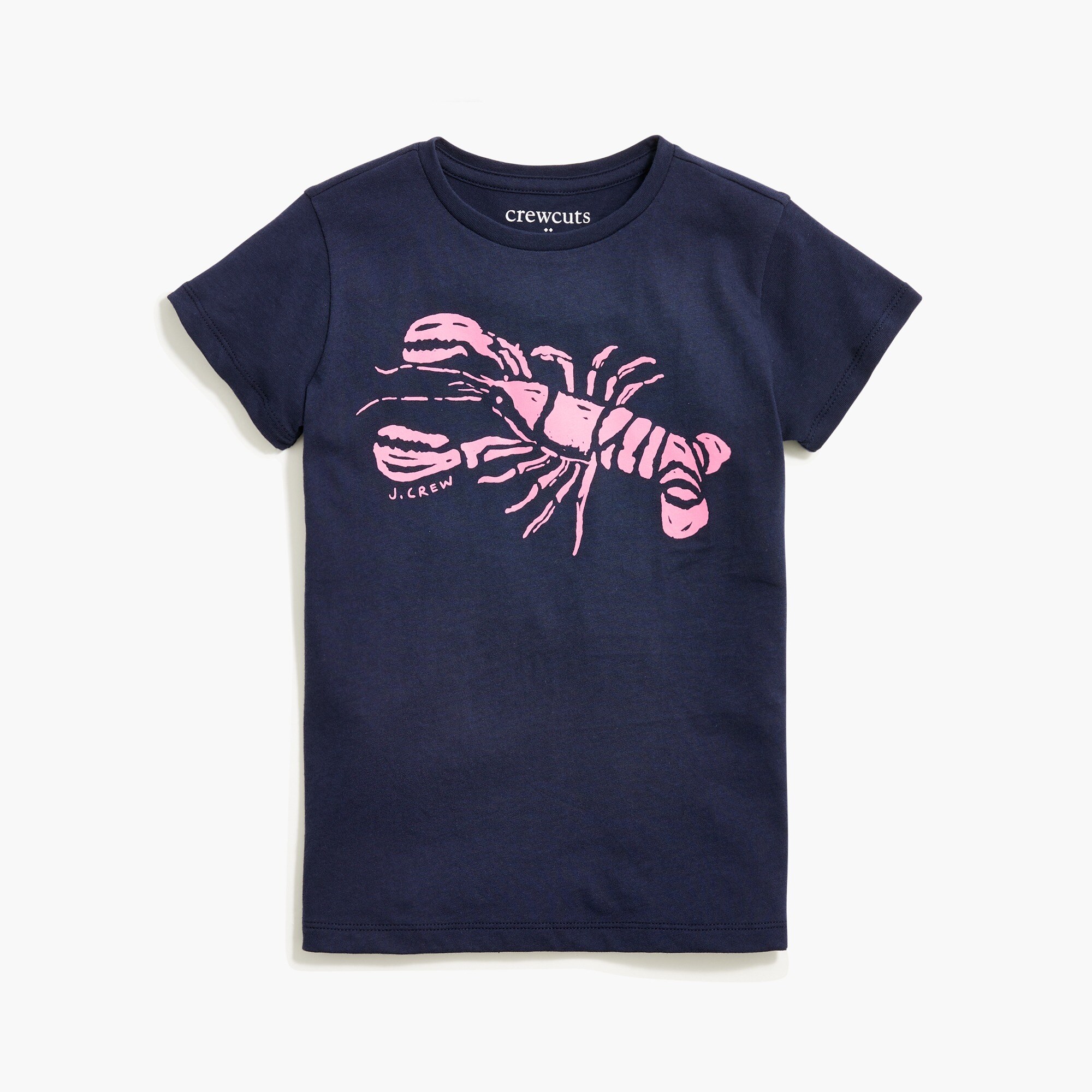 Girls' lobster graphic tee