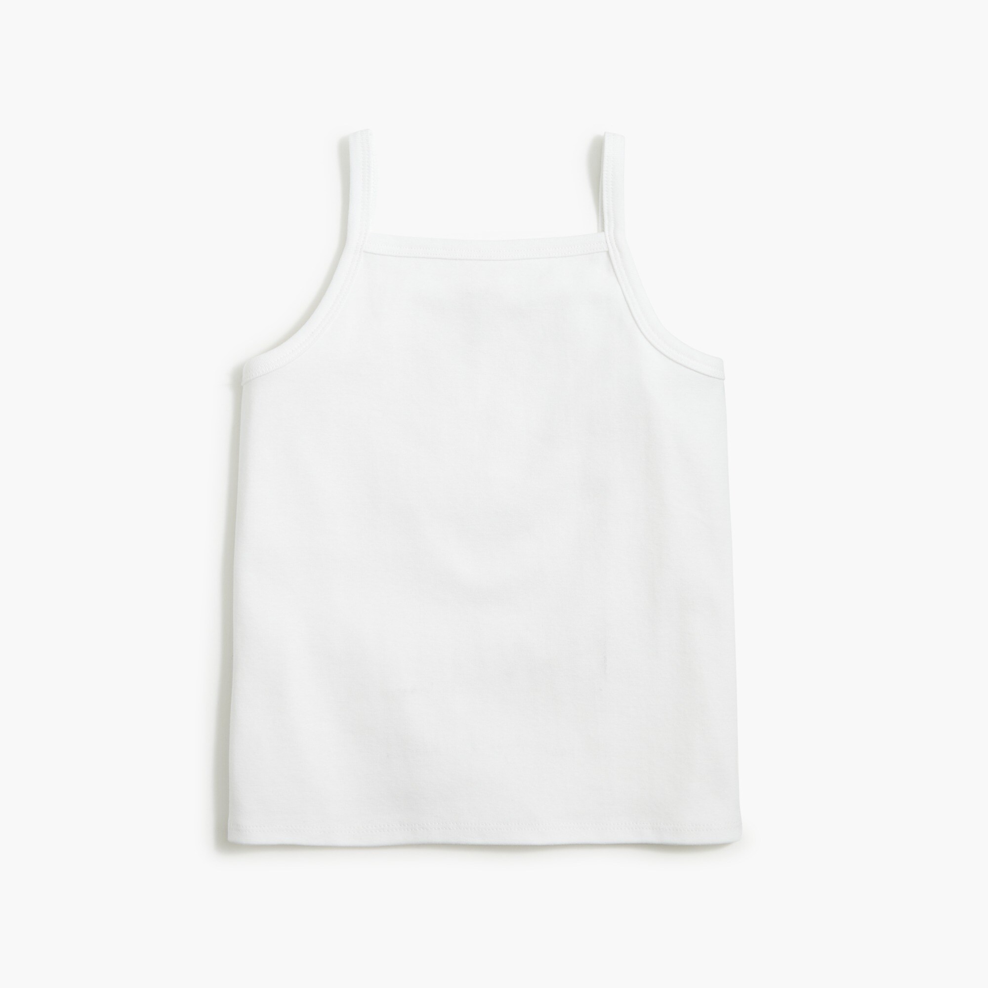 Girls' squareneck tank top