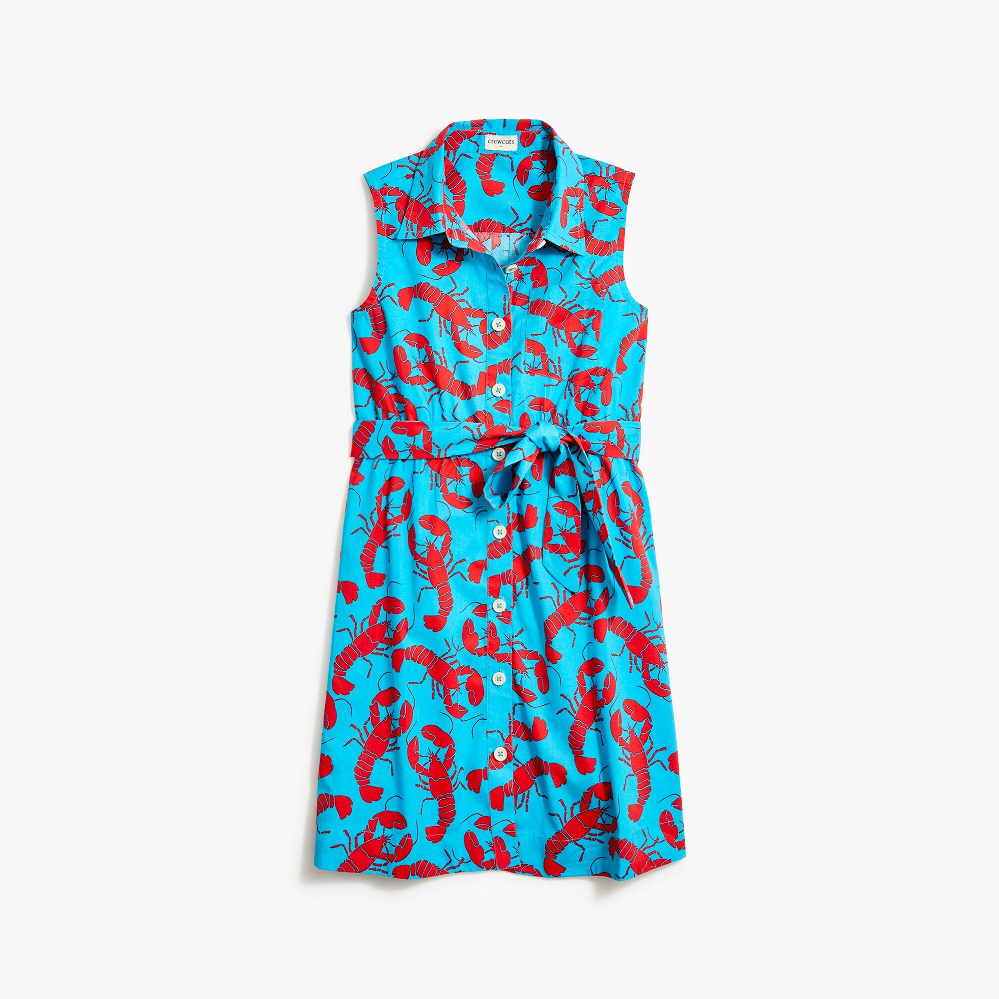girls' lobster shirt dress for girls