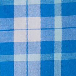 Slim plaid casual shirt SERENE SKY WHITE 