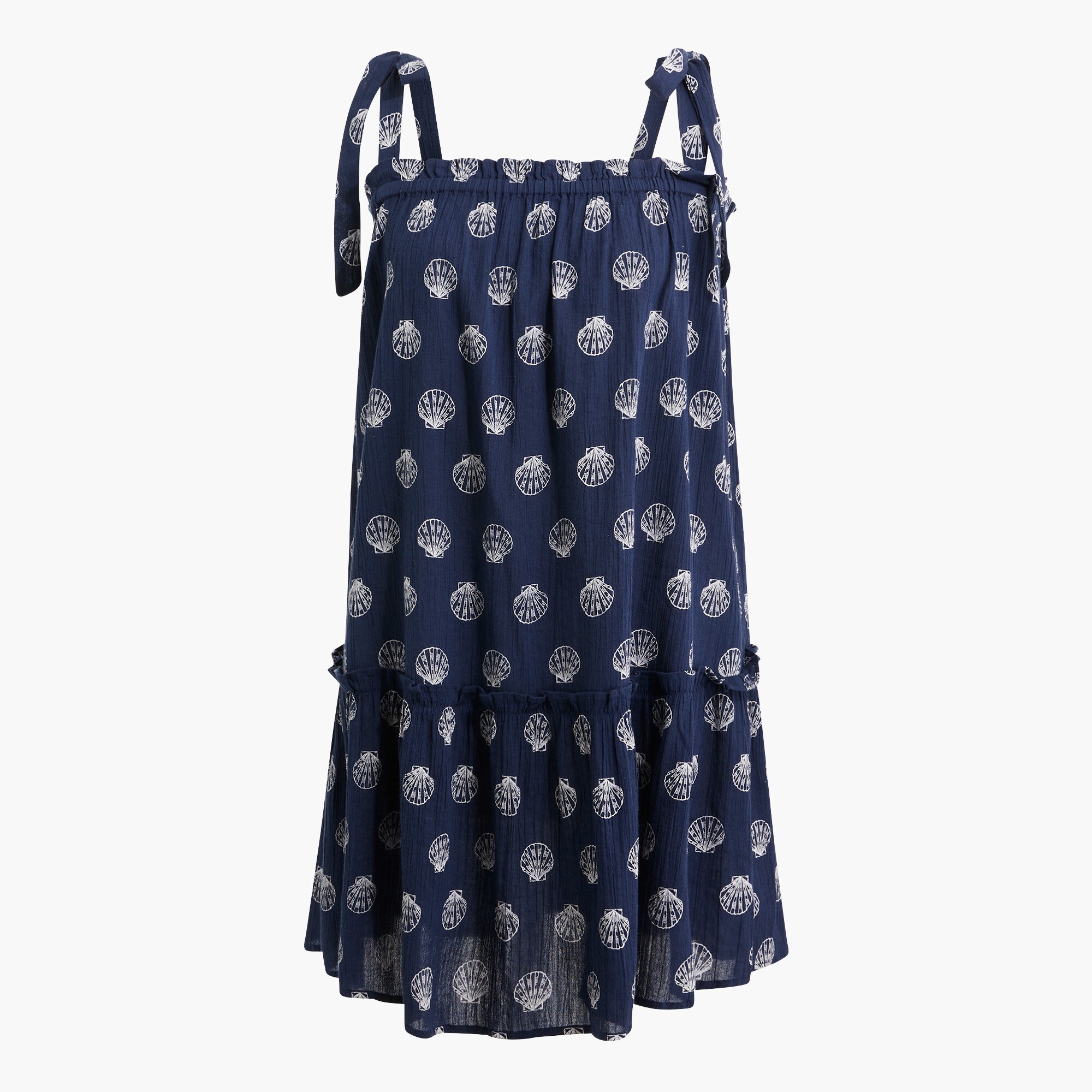 seashell bow cover-up for women