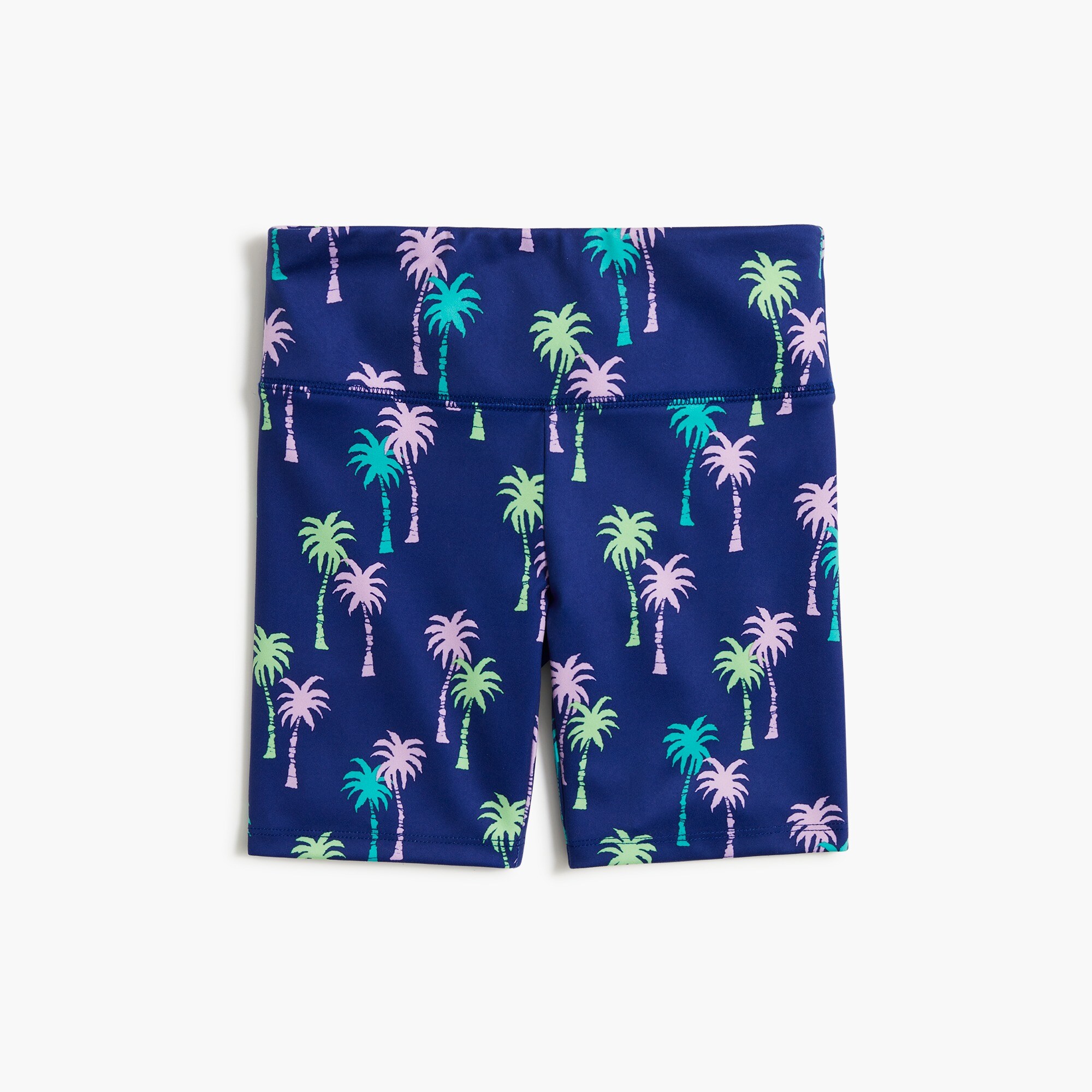 Girls' palm tree bike short