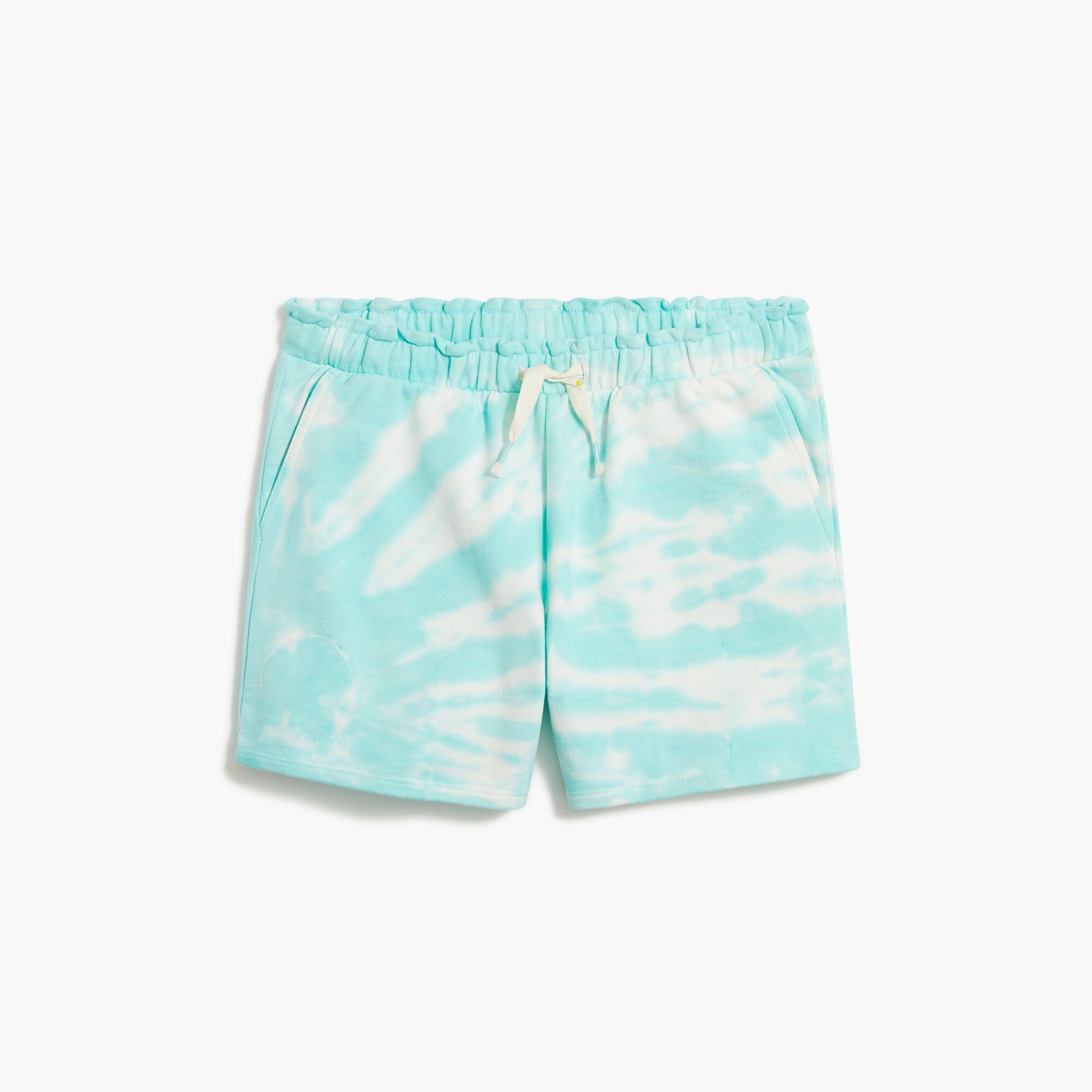 Girls' tie-dye pull-on short