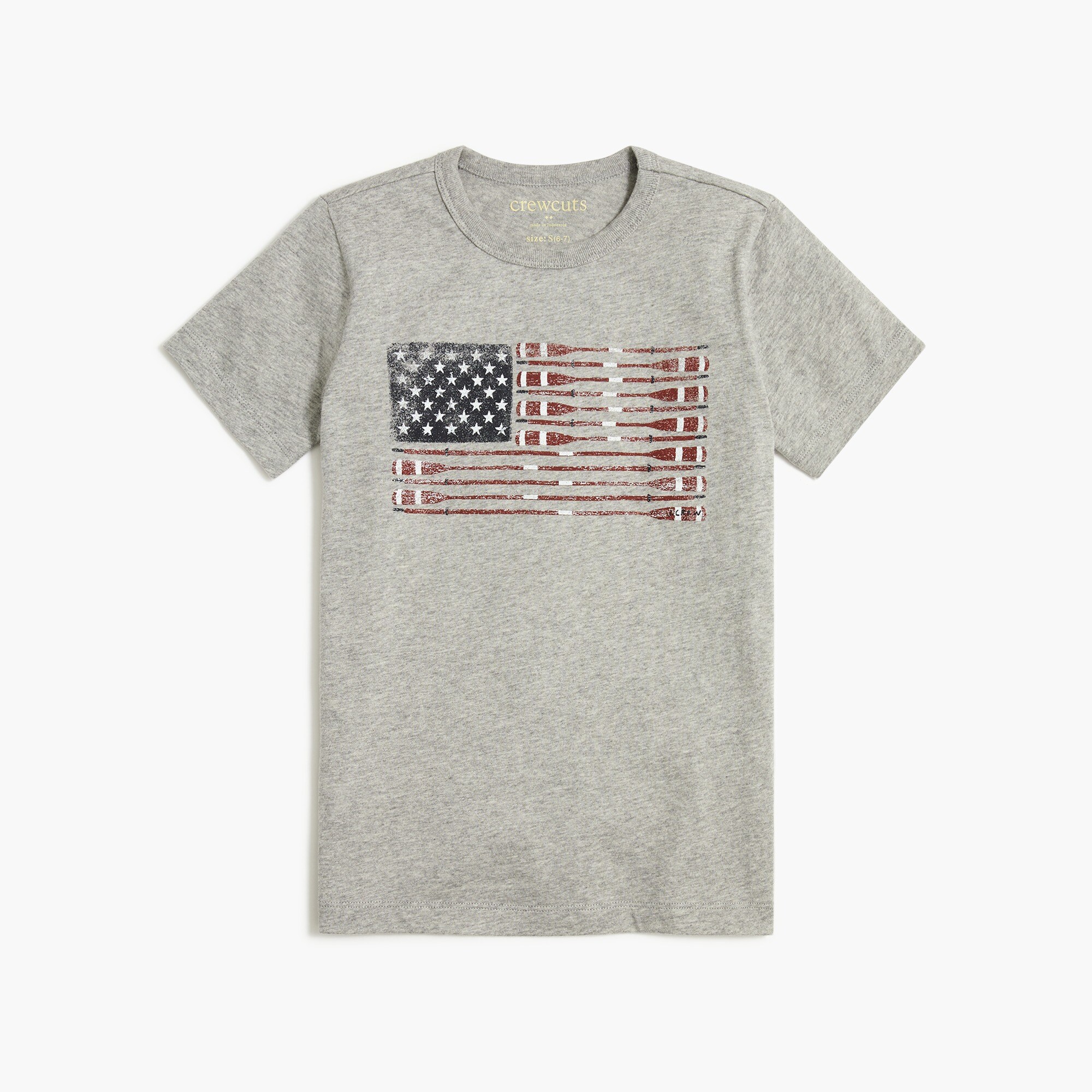 Kids' oars flag graphic tee