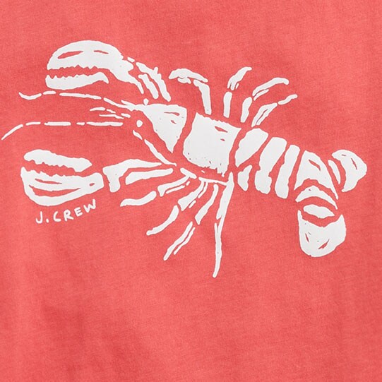 Boys' lobster graphic tee ROSE BLOSSOM factory: boys' lobster graphic tee for boys