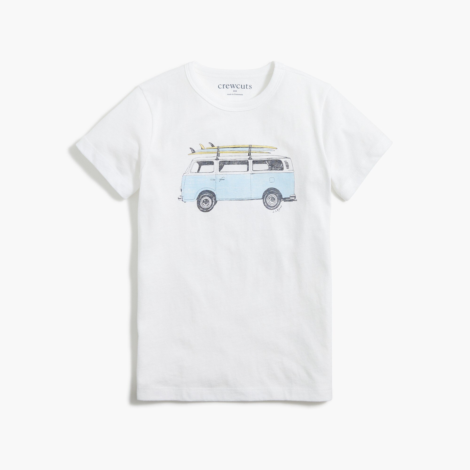 Boys' surfer van graphic tee