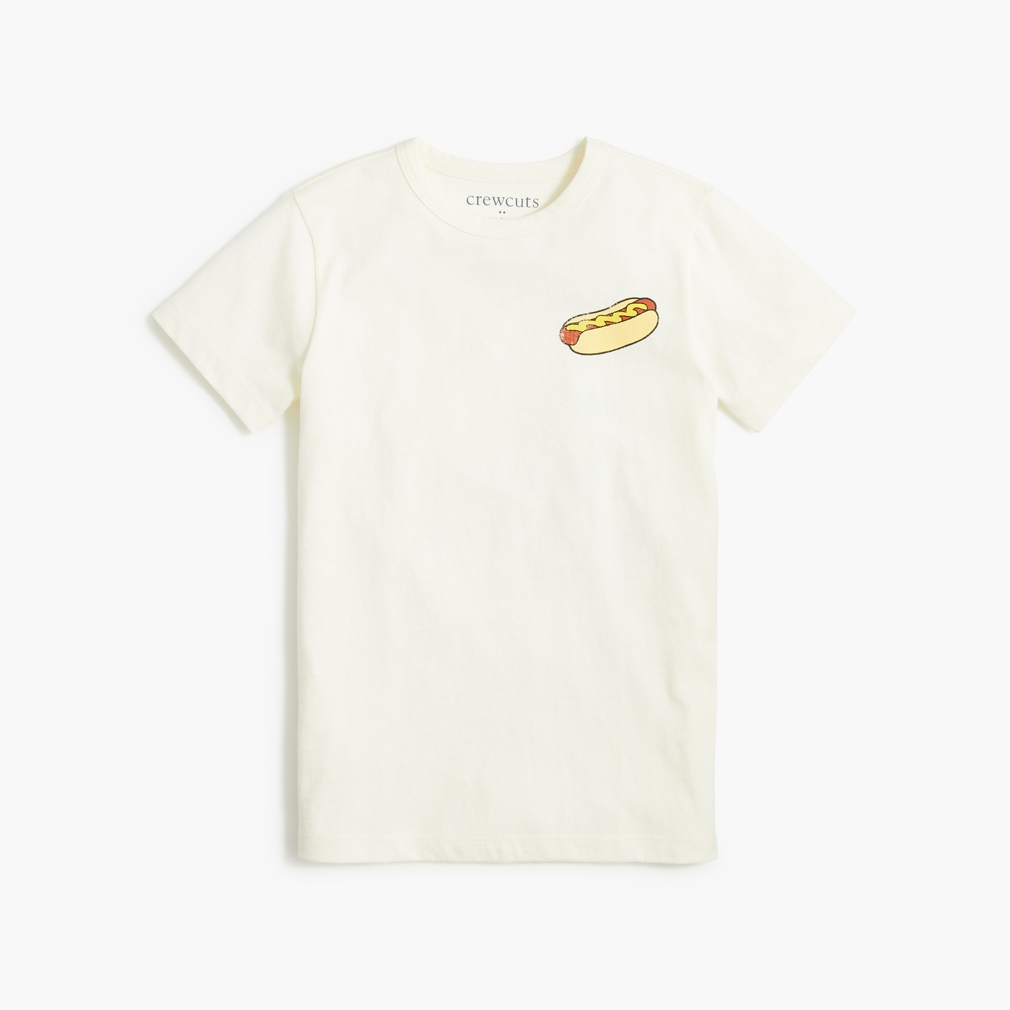 Factory: Boys' Hot Dog Menu Graphic Tee For Boys