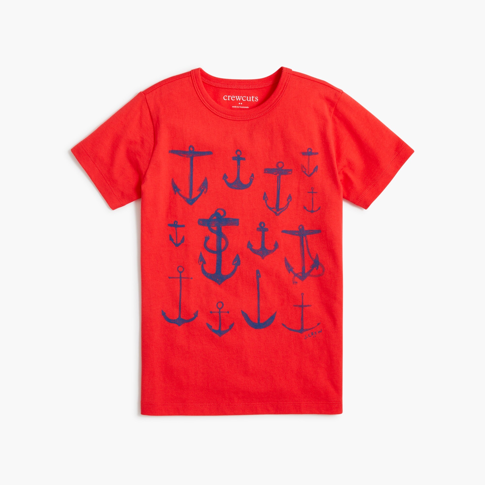 Boys' anchor graphic tee