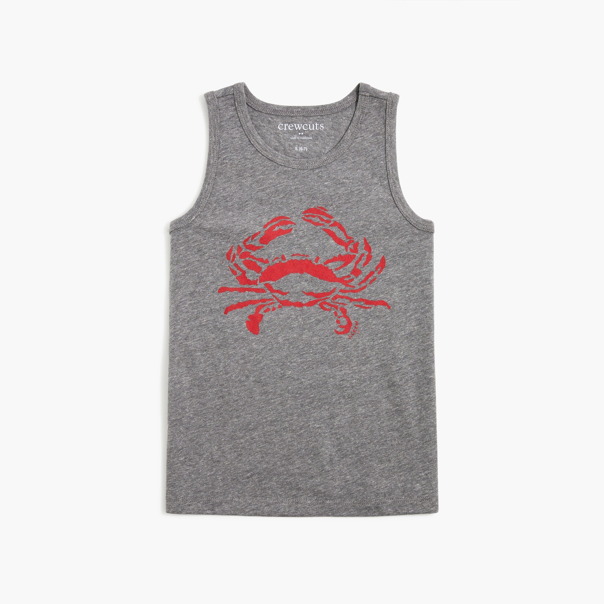 Boys' crab tank top