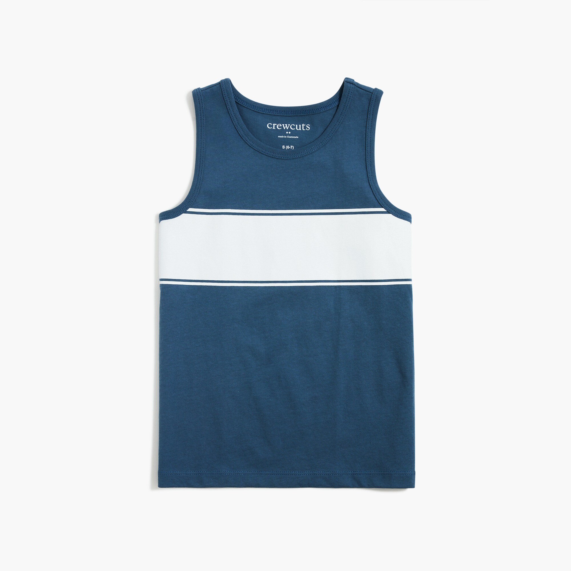 Boys' striped tank top