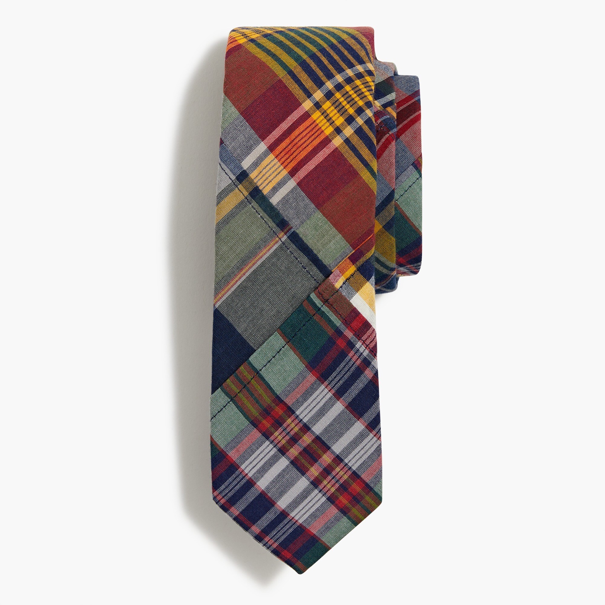 Plaid tie