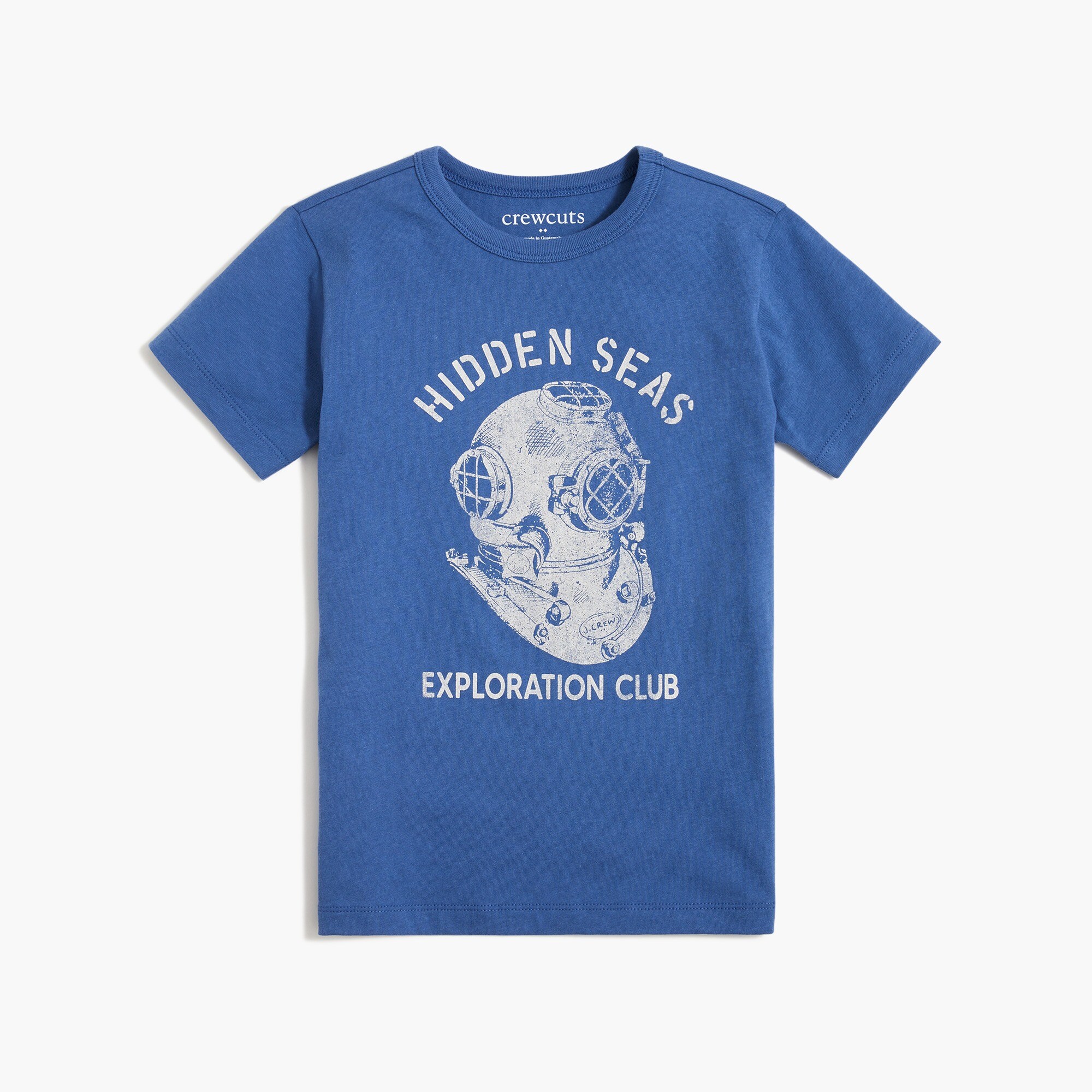 Boys' short-sleeve "hidden seas" graphic tee