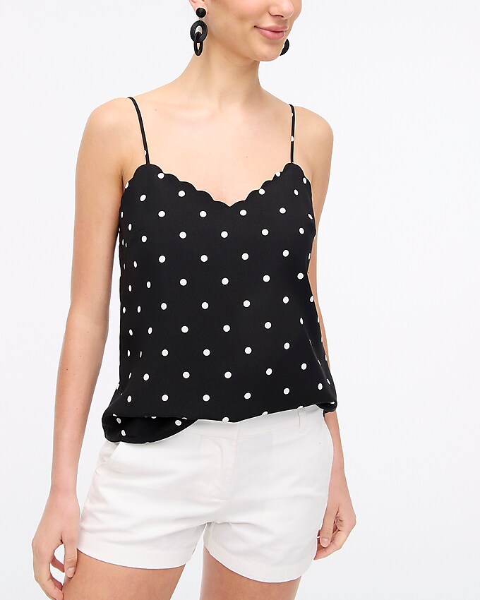 Factory: Scalloped Cami Top For Women