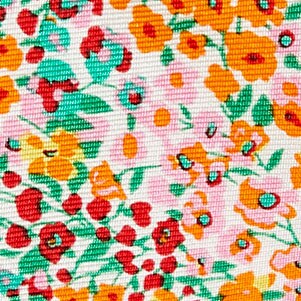 Boys' silk floral tie SUMMER FLORAL boys' silk floral tie for boys