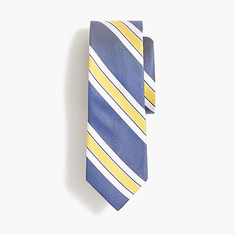 boys Boys' striped silk tie