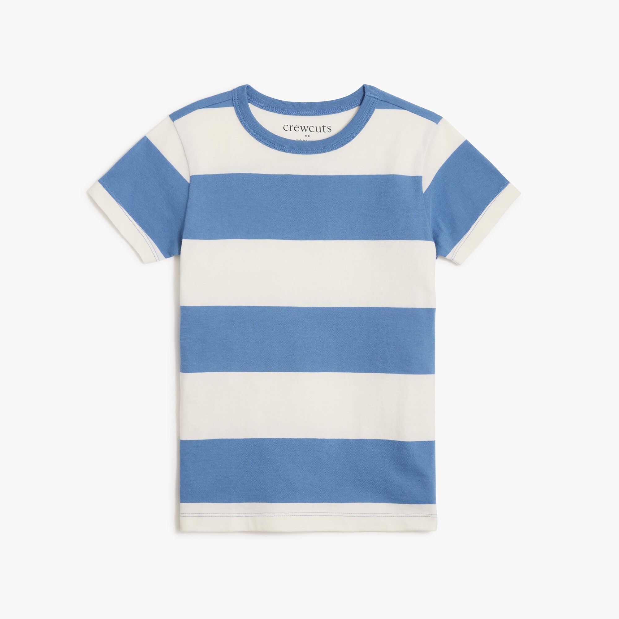 Boys' rugby striped tee