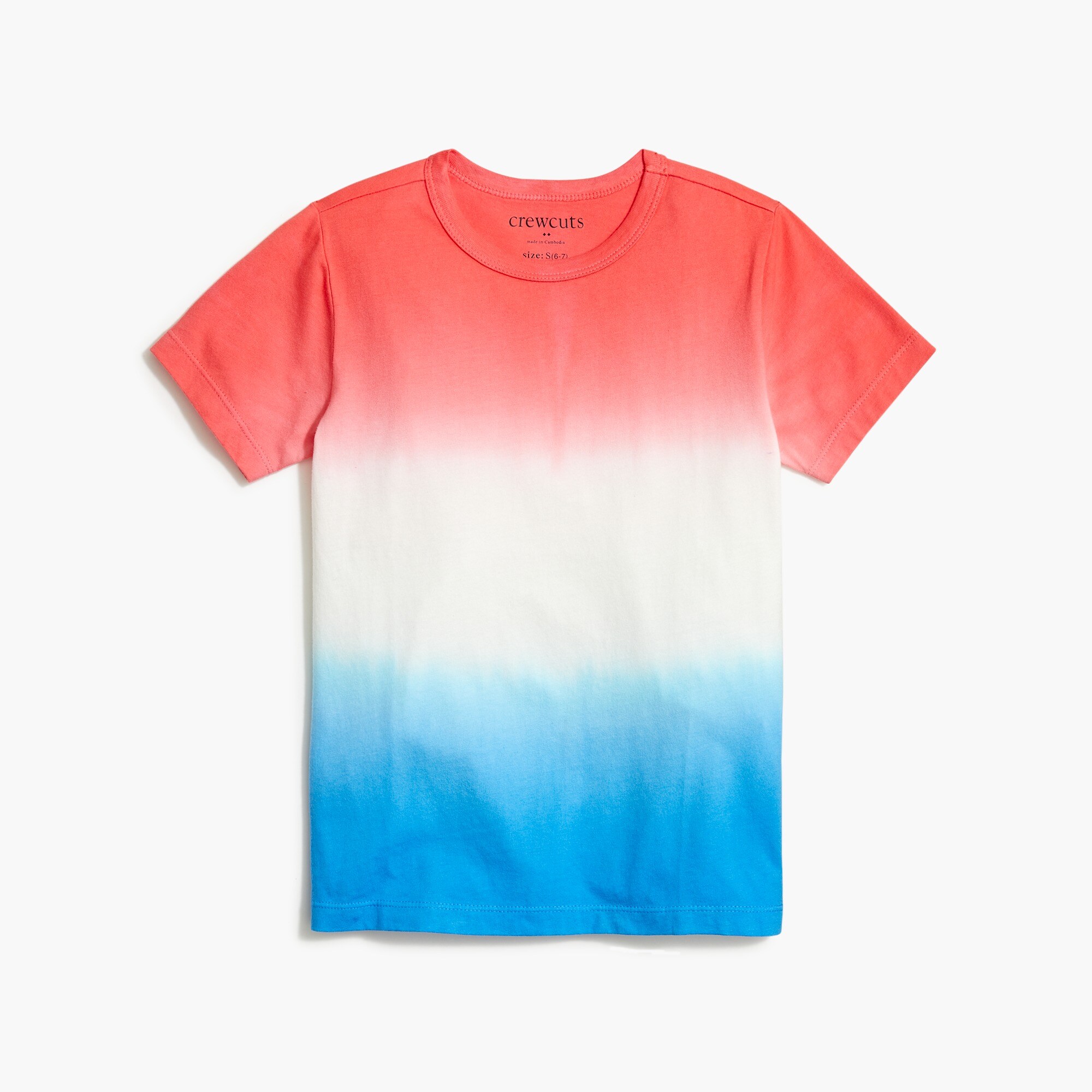 Boys' ombré dip-dyed tee