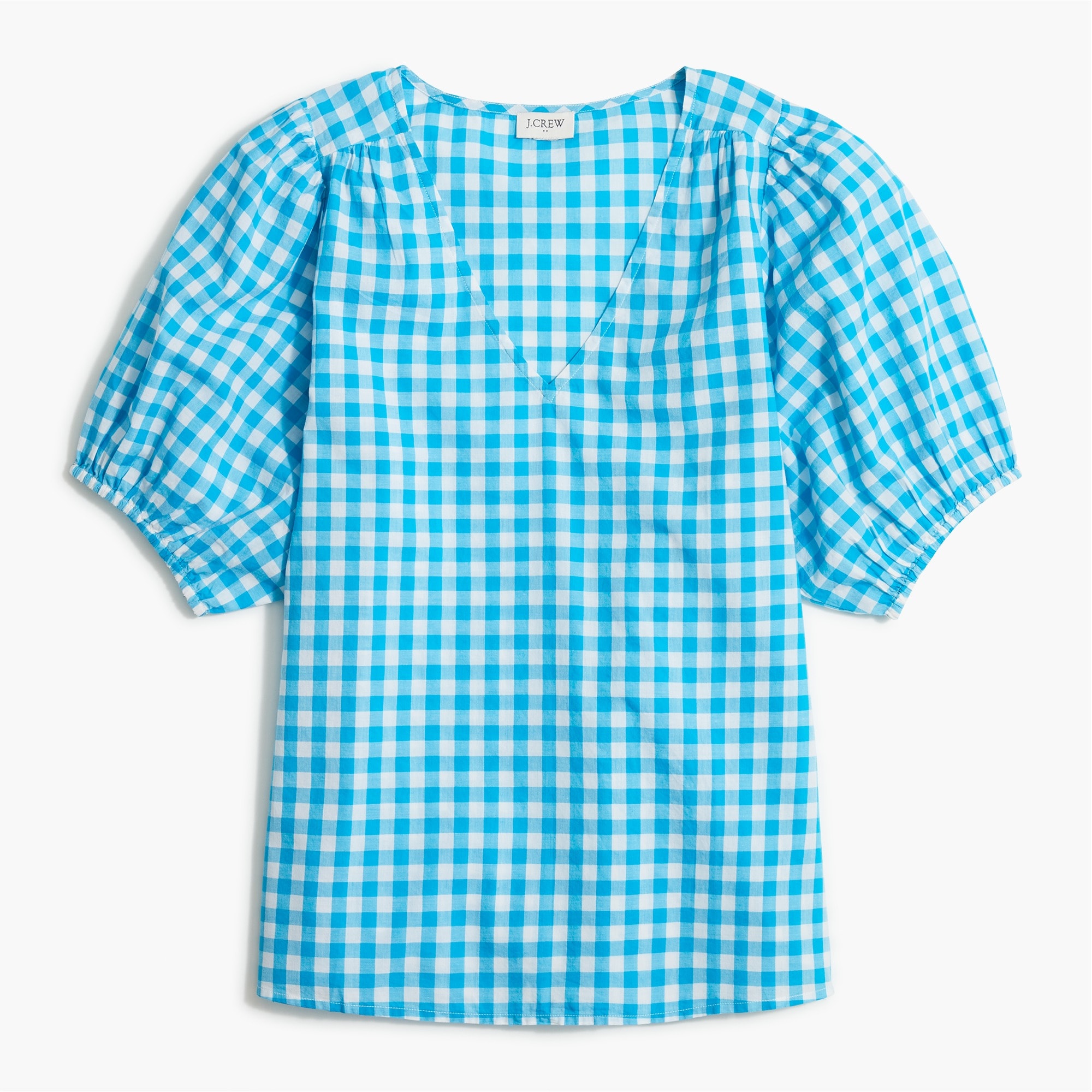 YADMISU Women's V Neck Puff Sleeve Blouses Summer Hollow Out