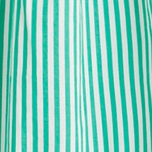 Sleeveless striped tiered midi dress SUMMER GREEN WHITE factory: sleeveless striped tiered midi dress for women