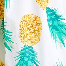 Pineapple squareneck ruffle maxi dress WHITE SUMMER GREEN factory: pineapple squareneck ruffle maxi dress for women