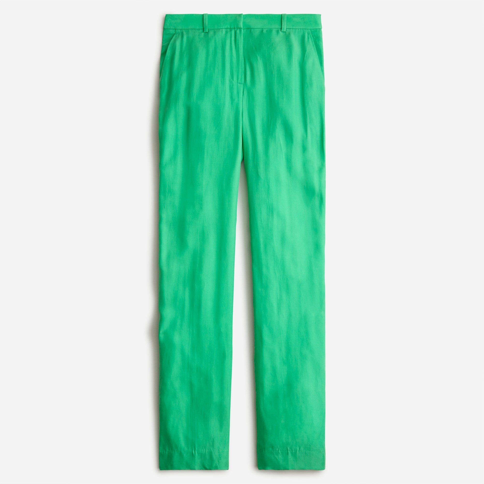 Drapey cupro-blend trouser