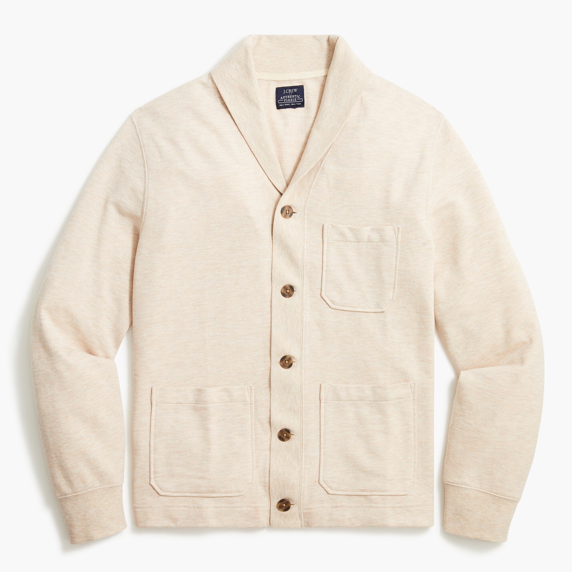 Fleece Shawl Cardigan For Men | Factory