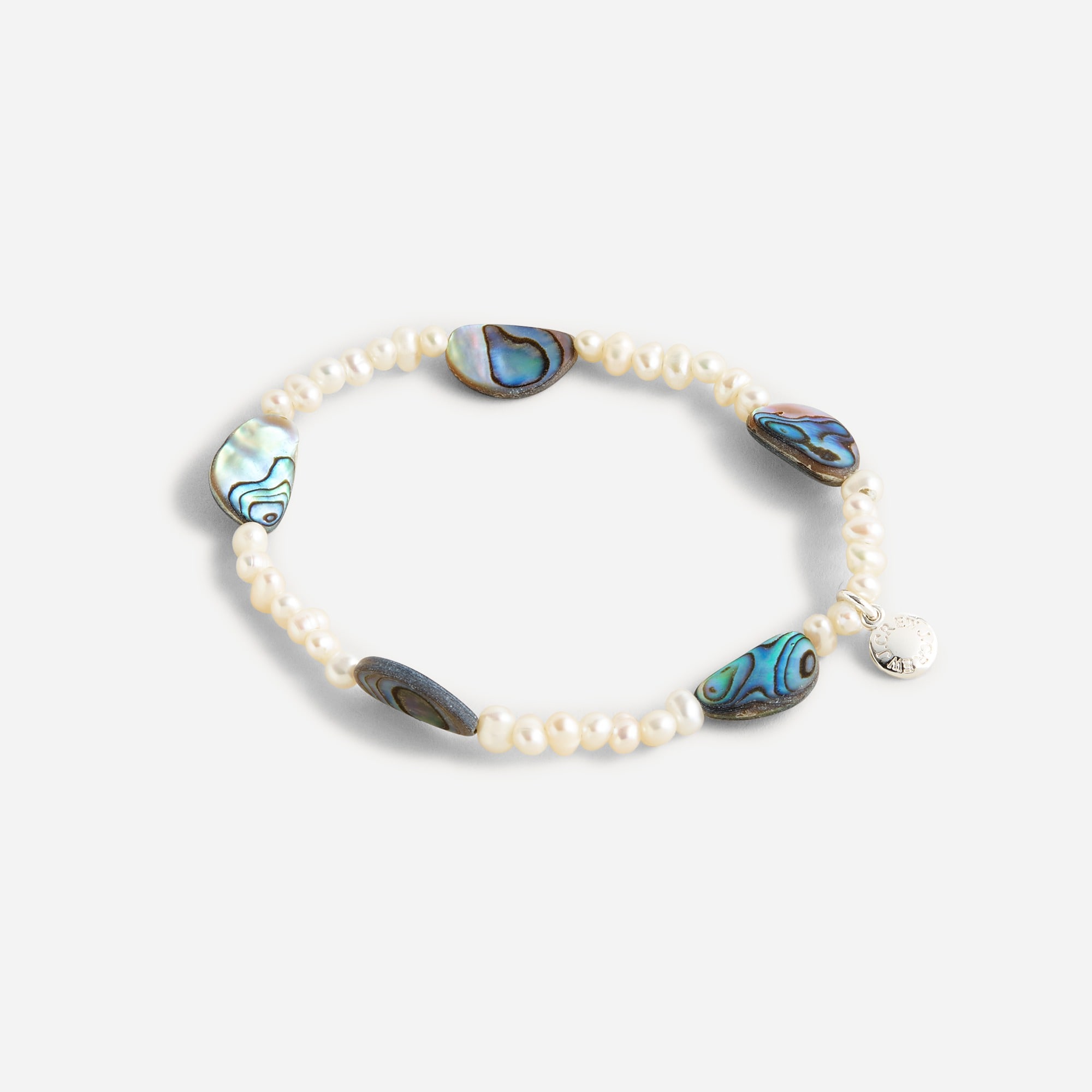 ブレスレット SCUDO shell mint pearl karen beads bracelet SBP.4B Tang Fortune Infinite Knot Bracelet with jade and pearl