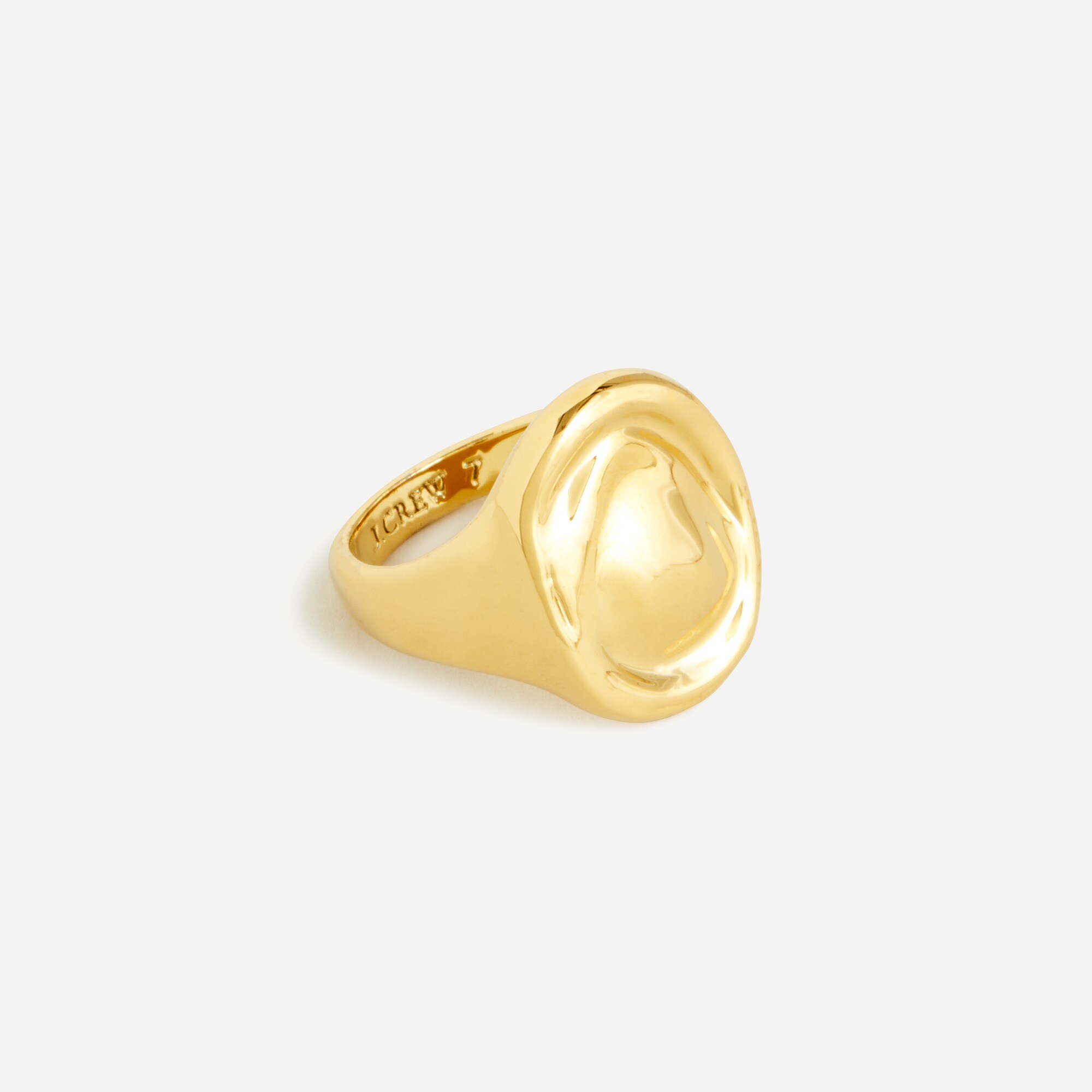 J.Crew Sculptural swoop ring