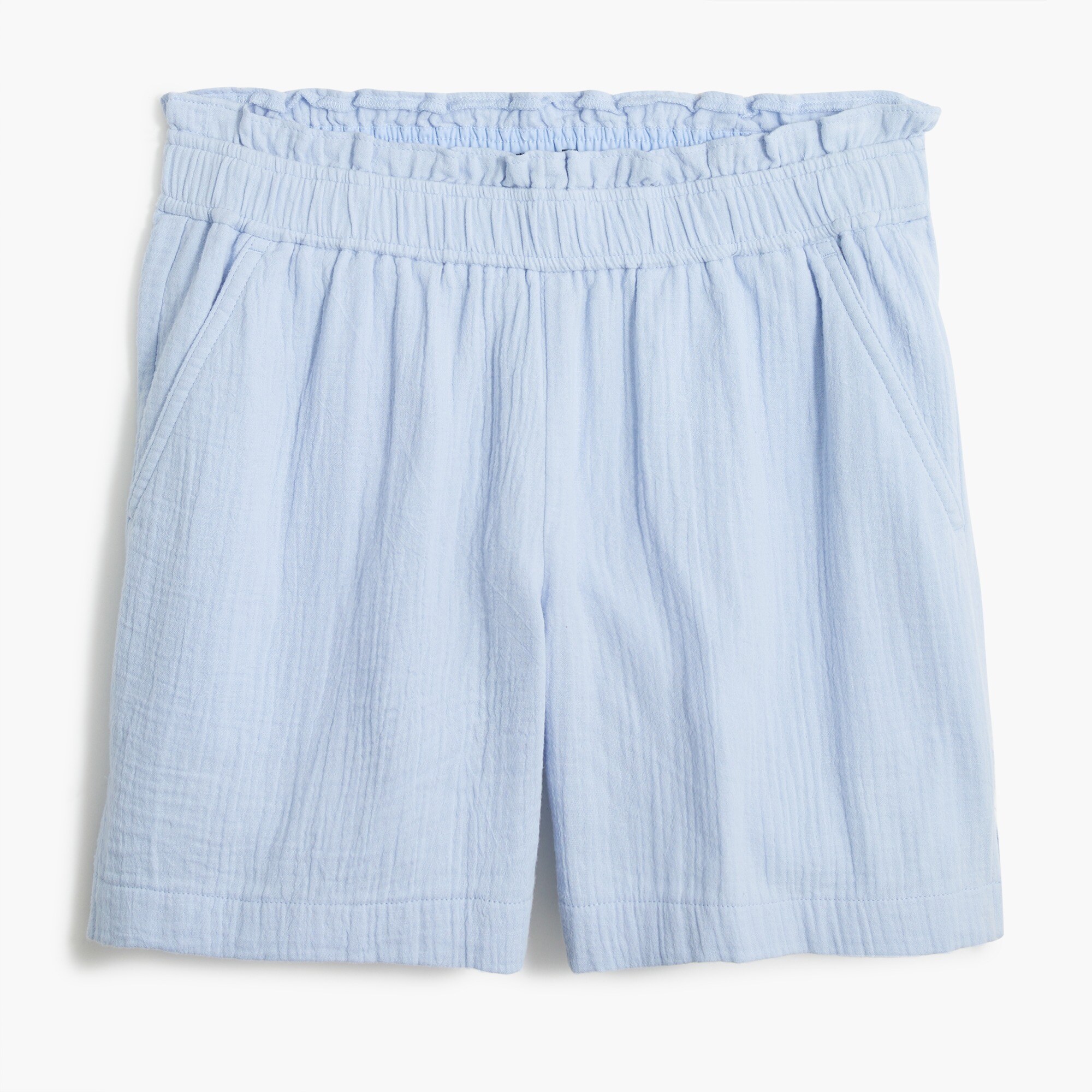 cotton pull-on gauze short for women