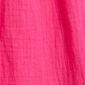 Smocked gauze flutter-sleeve top NEON FUCHSIA factory: smocked gauze flutter-sleeve top for women