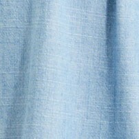 Chambray ruffle-sleeve tiered mini dress LOVERS LANE WASH factory: chambray ruffle-sleeve tiered mini dress for women