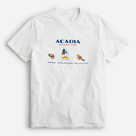  National Park Foundation X J.Crew Made-in-the-USA graphic T-shirt