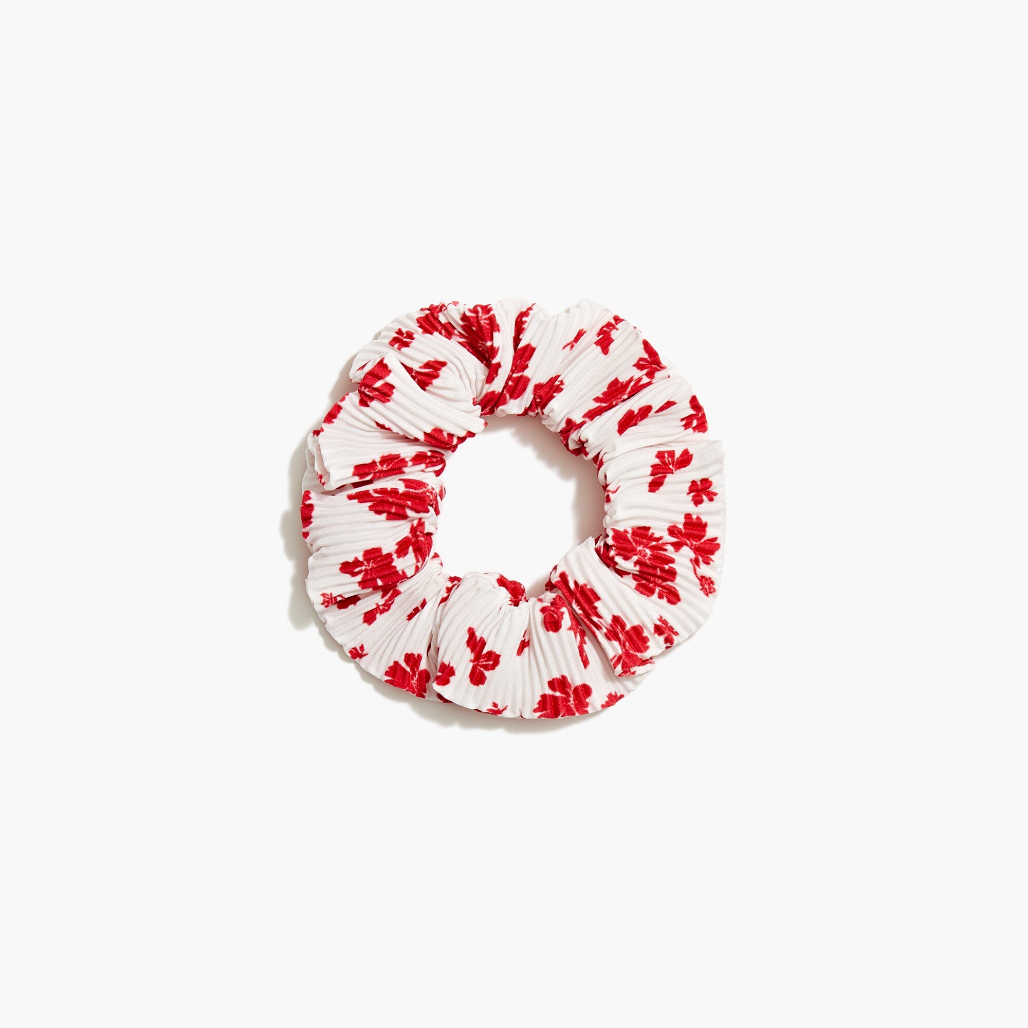 Pleated scrunchie