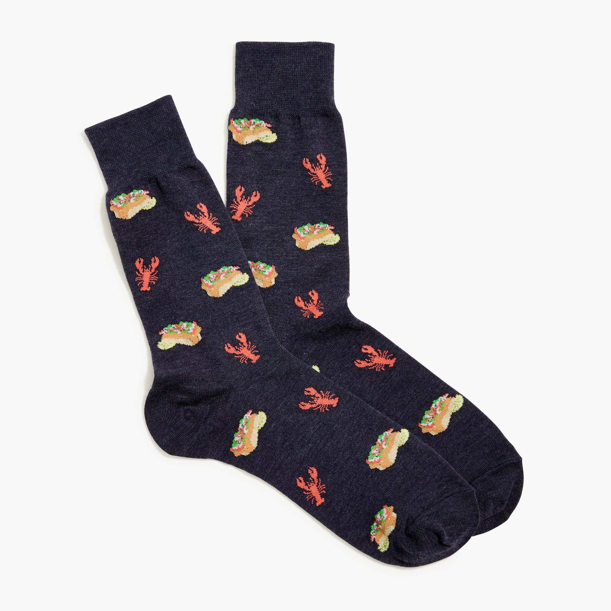 Lobster roll socks