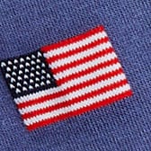 Flag socks NAVY AMERICAN FLAGS