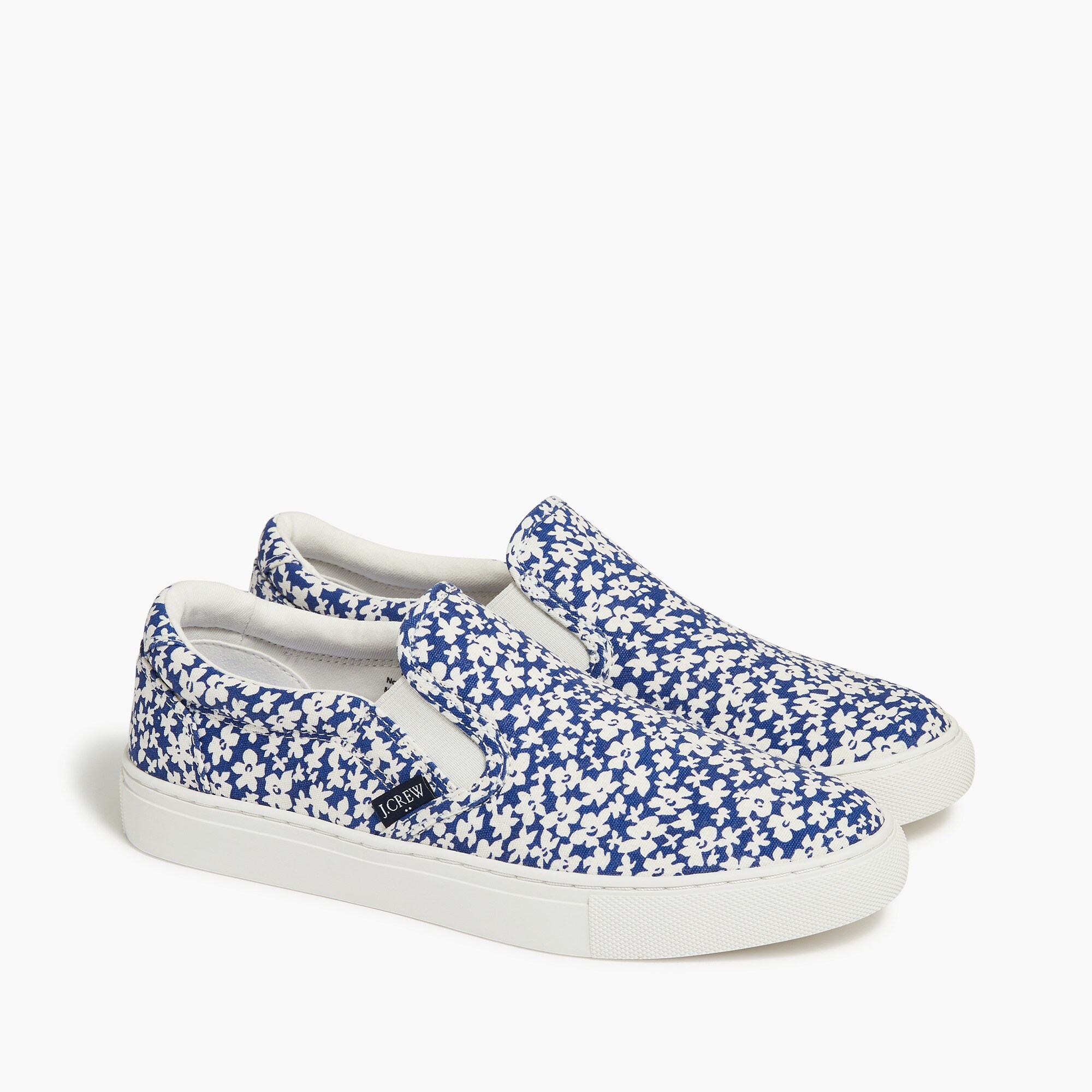  Printed road trip slip-on sneakers
