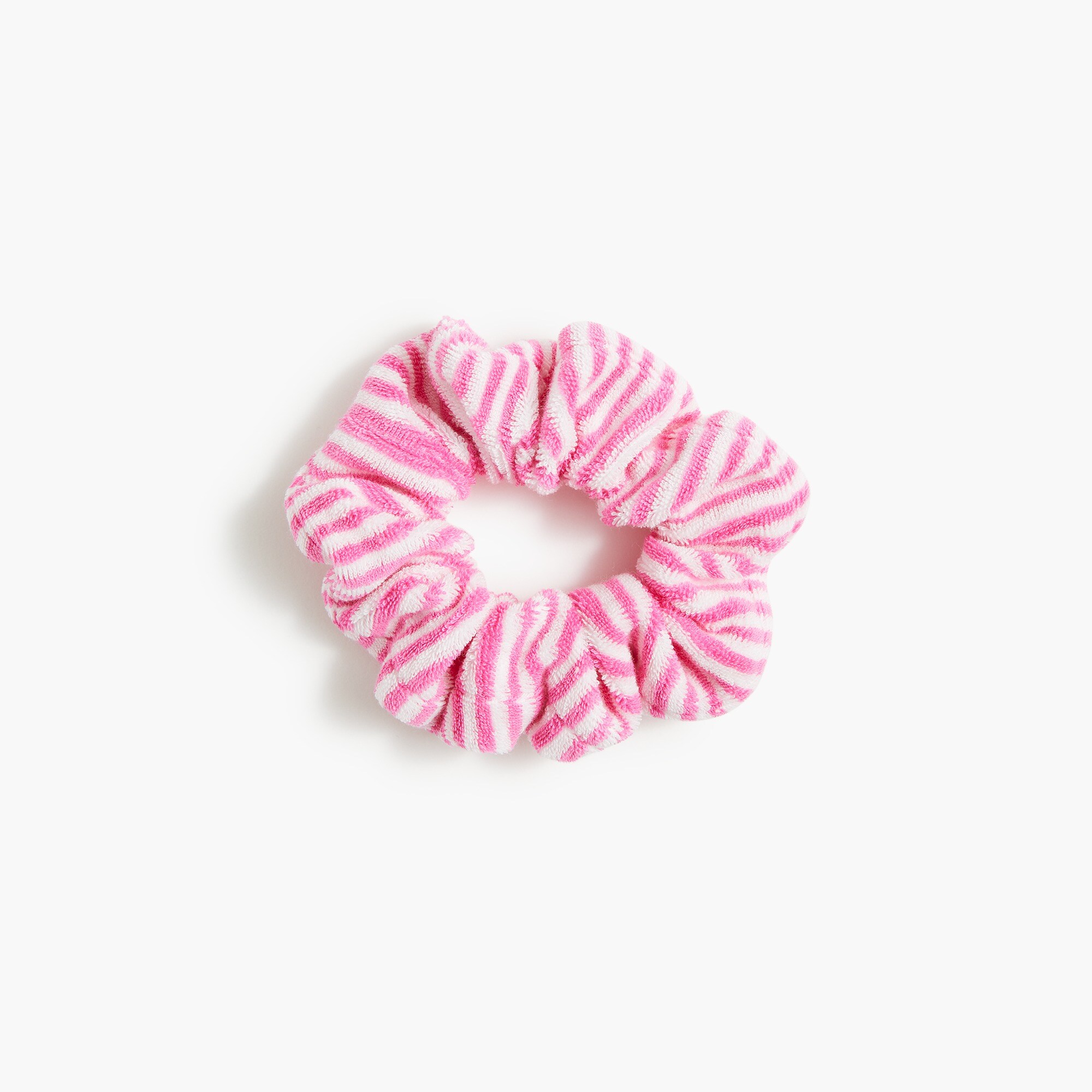 Terry cloth scrunchie