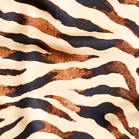 Oversized silk bandana SANDY BEACH