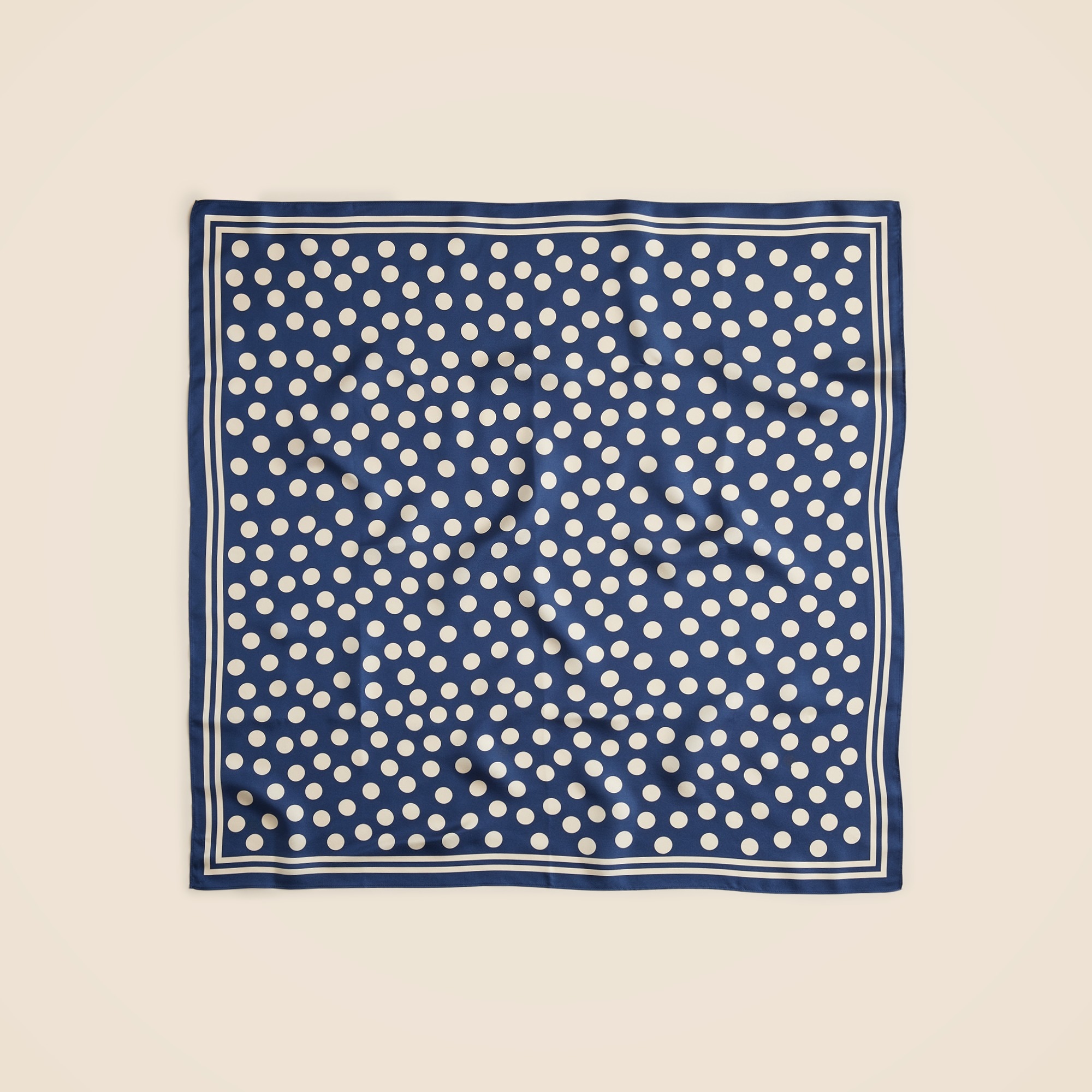 Oversized silk bandana