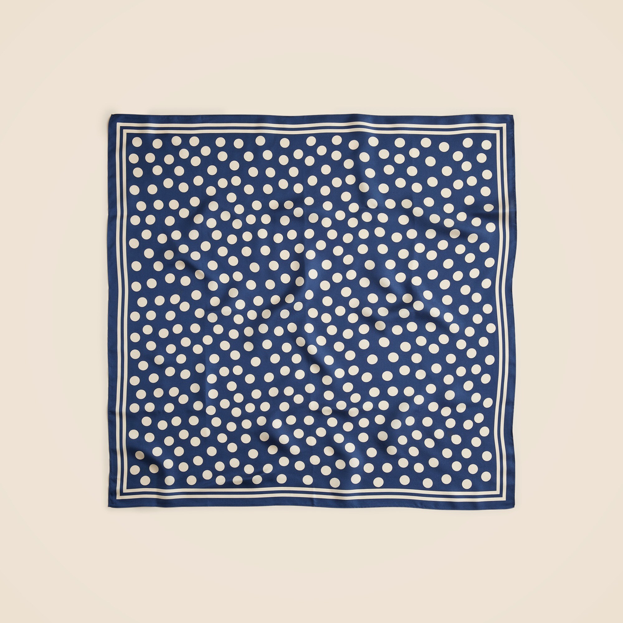 Oversized silk bandana