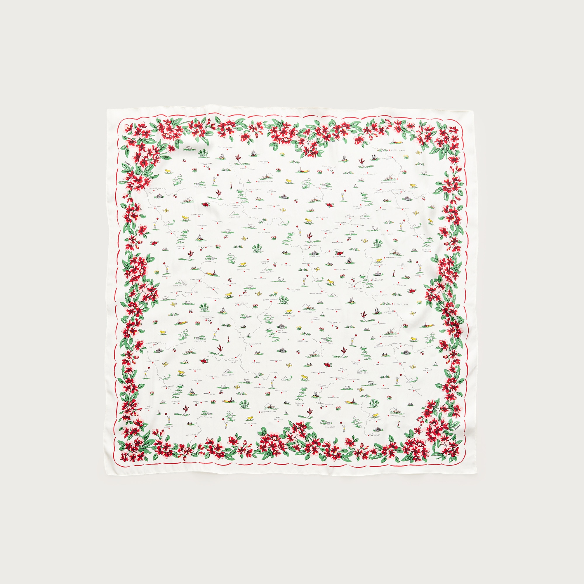 Oversized silk bandana from J.Crew - $79.50