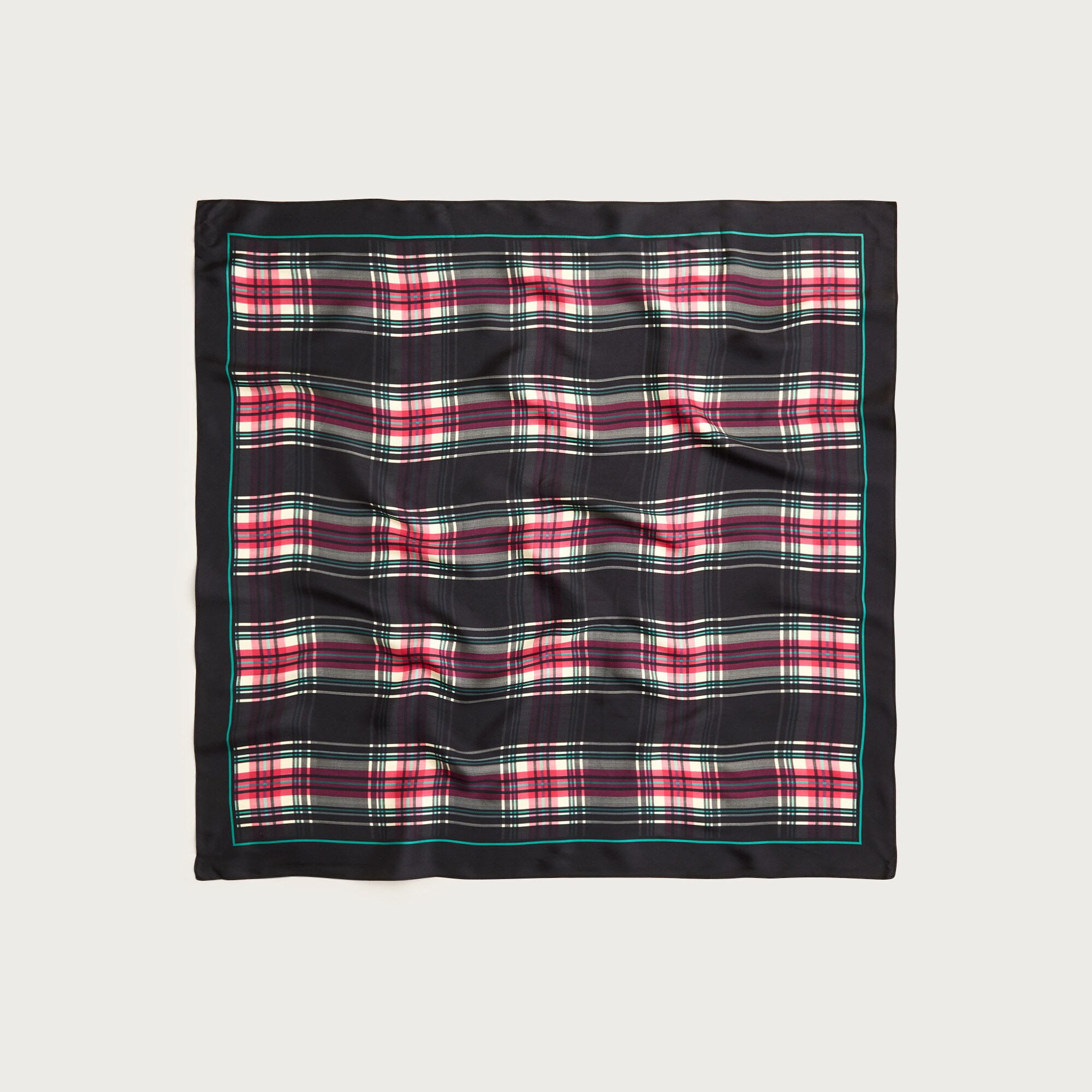 Oversized silk bandana