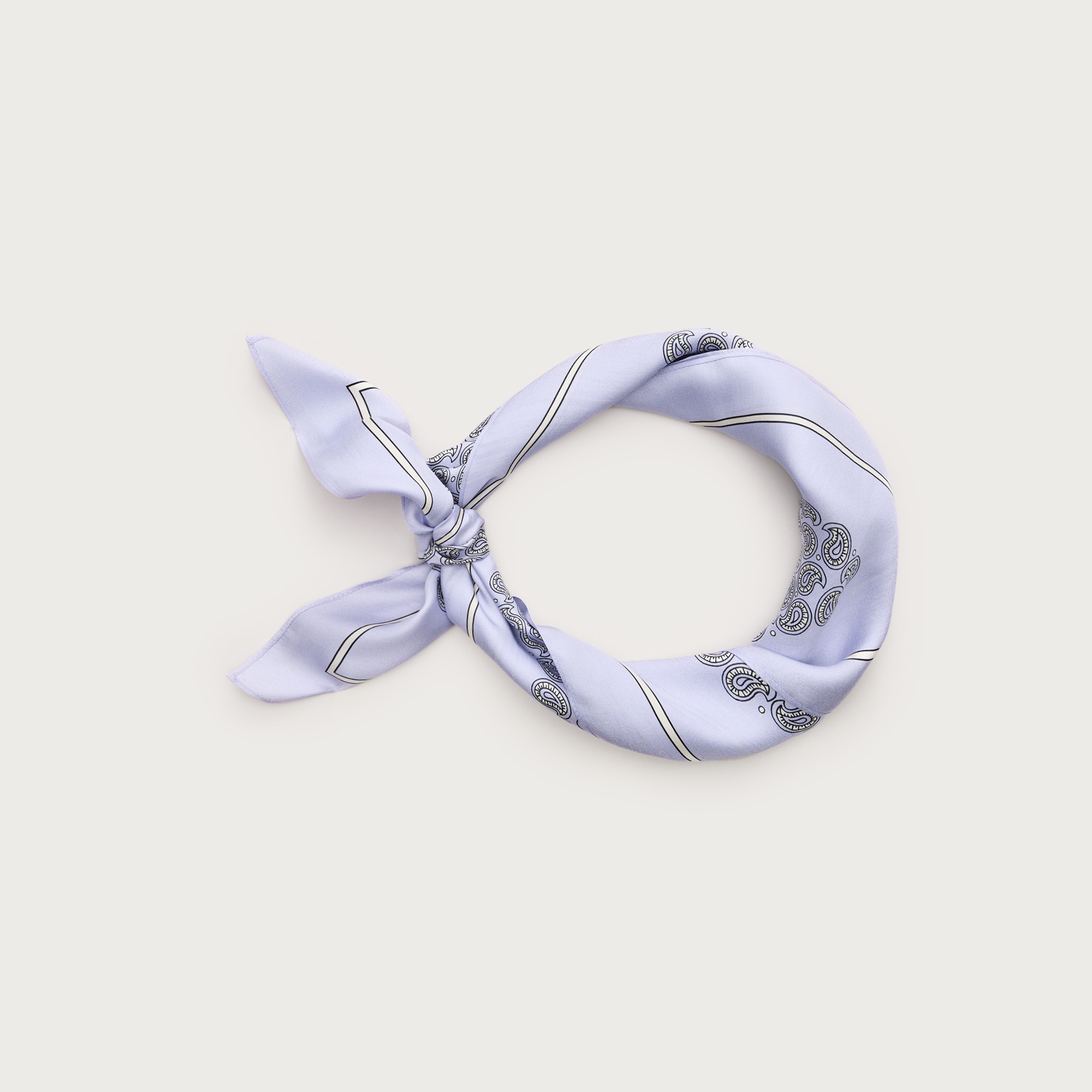 Oversized silk bandana - image 5