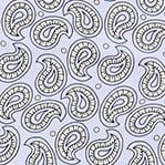 Long printed silk scarf LAVENDER BLUSH