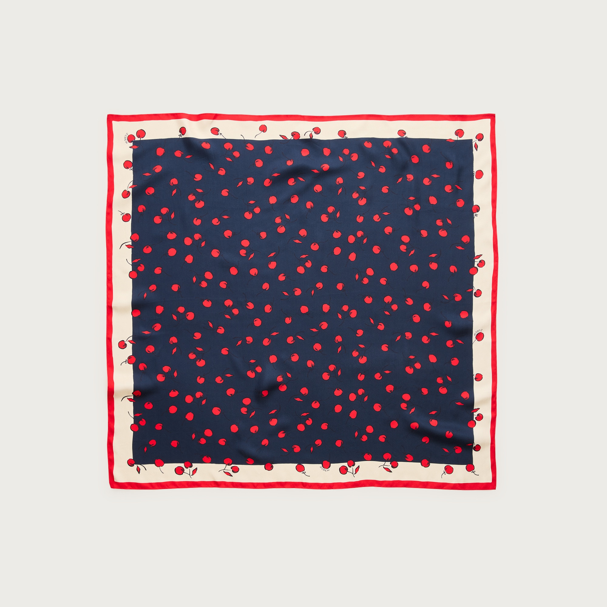 Oversized silk bandana