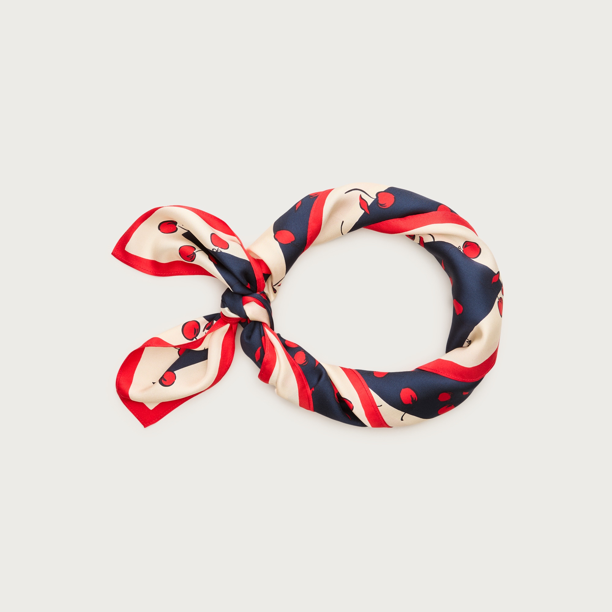 Oversized silk bandana