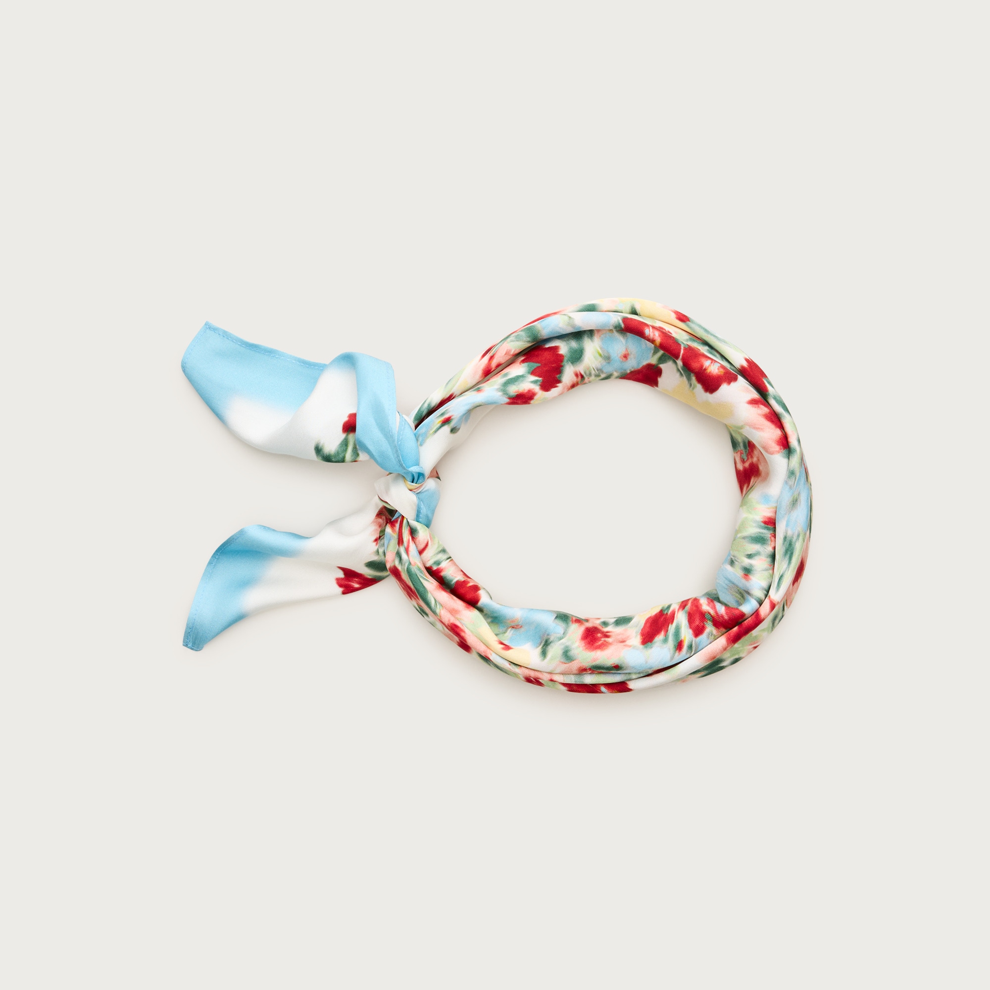 Oversized silk bandana - image 2