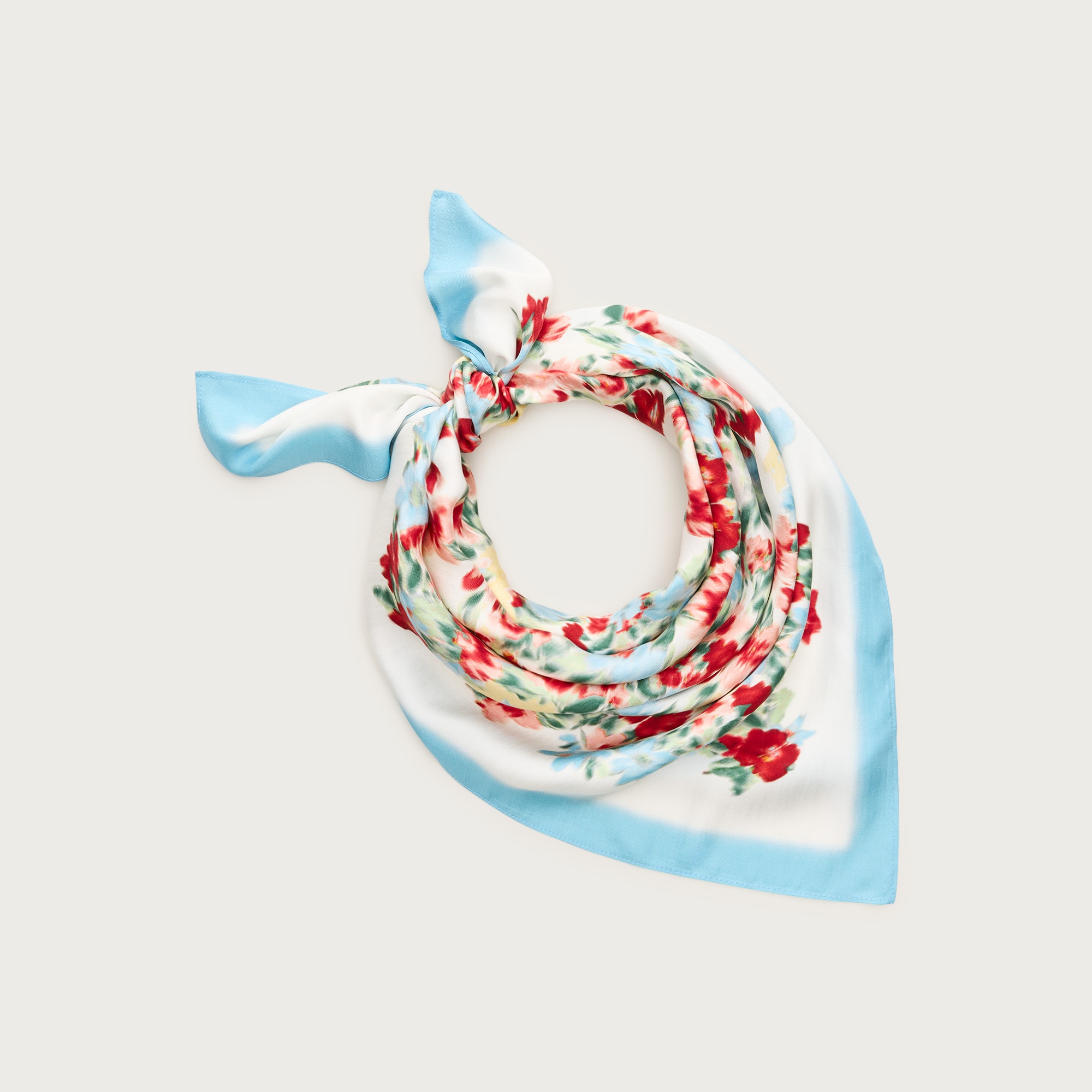 Oversized silk bandana - image 3